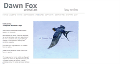 Desktop Screenshot of dawnfox.co.uk